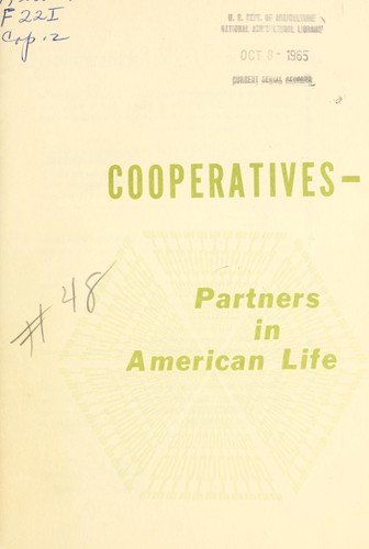 Cover for Cooperatives