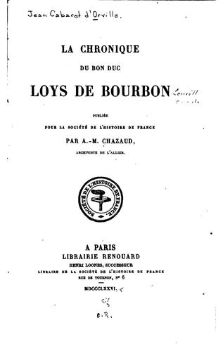 Cover for Société de l'histoire de France