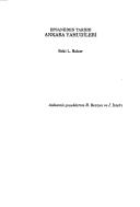 Cover for Efsaneden tarihe Ankara yahudileri