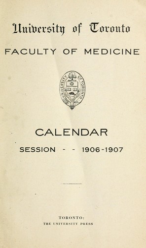 Cover for Calendar