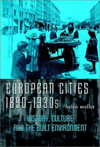 Cover for European Cities, 1890-1930s