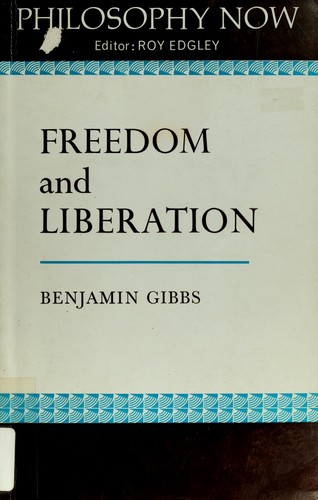 Cover for Freedom and liberation