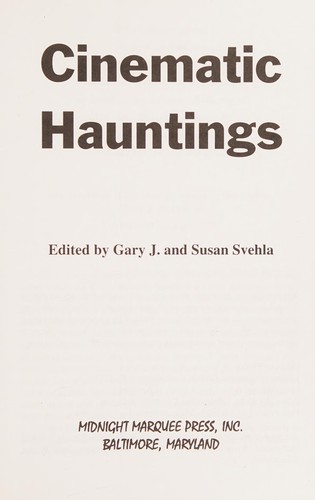 Cover for Cinematic hauntings