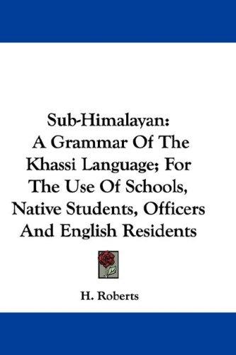 Cover for Sub-Himalayan