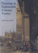 Cover for Painting in eighteenth-century Venice