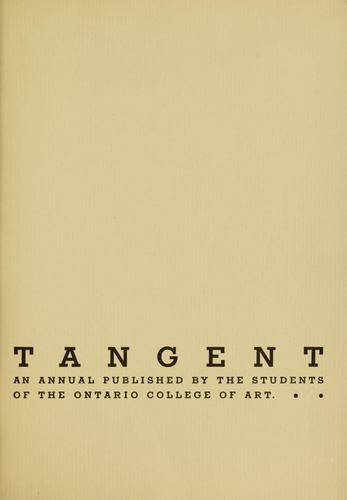 Cover for Tangent