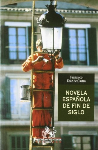 Cover for Novela española de fin de siglo