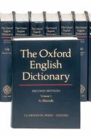 Cover for Oxford English Dictionary Edition Volume 20