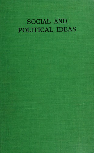 Cover for The Social & political ideas of some great French thinkers of the Age of Reason
