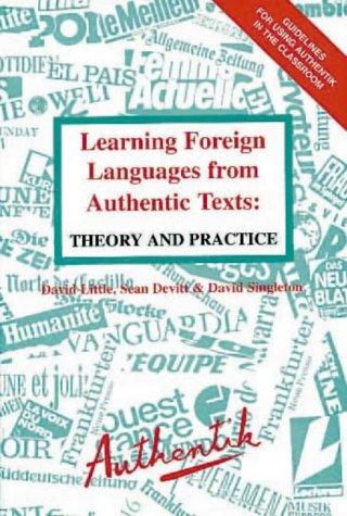 Cover for Learning Foreign Languages from Authentic Texts