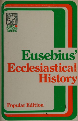 Cover for Eusebius' Ecclesiastical History