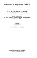 Cover for Victorian Values