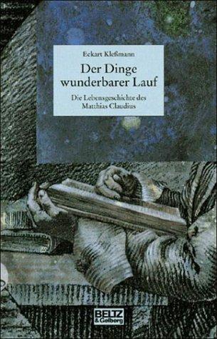 Cover for Der Dinge wunderbarer Lauf