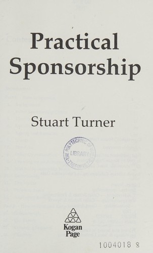 Cover for Practical sponsorship