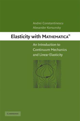 Cover for Elasticity with Mathematica ®