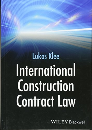 Cover for International Construction Contract Law