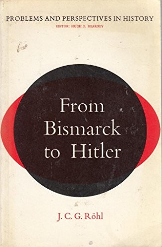Cover for From Bismarck to Hitler