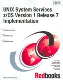 Cover for Unix System Services Z/os Version 1 Release 7 Implementation (Redbooks)