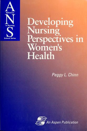 Cover for Developing nursing perspectives in women's health