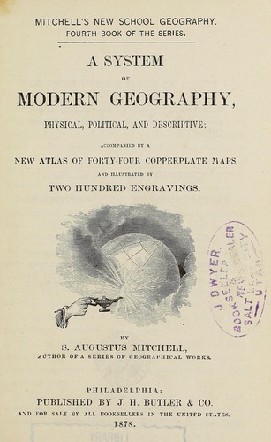 Cover for A system of modern geography, physical, political, and descriptive