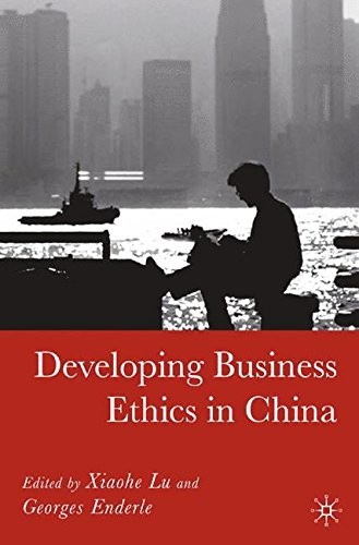 Cover for Developing Business Ethics in China