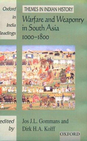 Cover for Warfare and weaponry in South Asia, 1000-1800