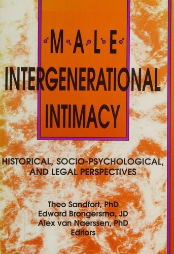 Cover for Male intergenerational intimacy