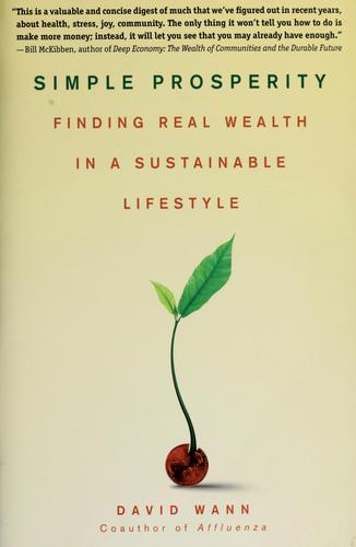 Cover for Simple prosperity