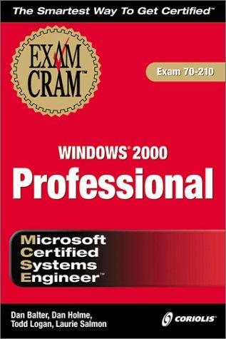 Cover for MCSE Windows 2000 Professional Exam Cram (Exam: 70-210)