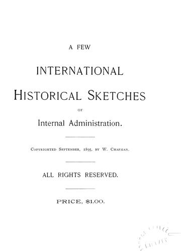 Cover for Sketches of nineteenth century whitewash civilization