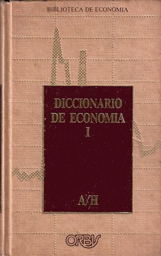 Cover for Diccionario de Economia