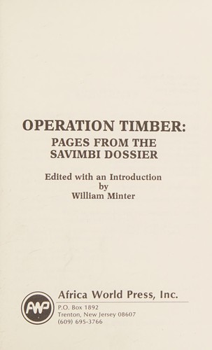 Cover for Operation timber