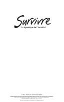 Cover for Survivre