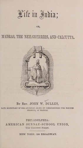 Cover for Life in India