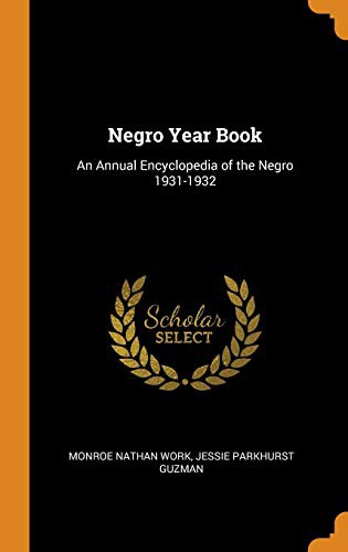 Cover for Negro Year Book