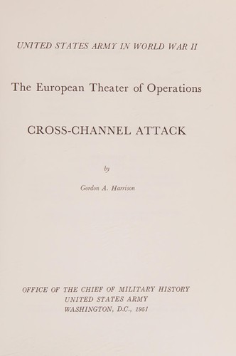 Cover for Cross-channel attack.