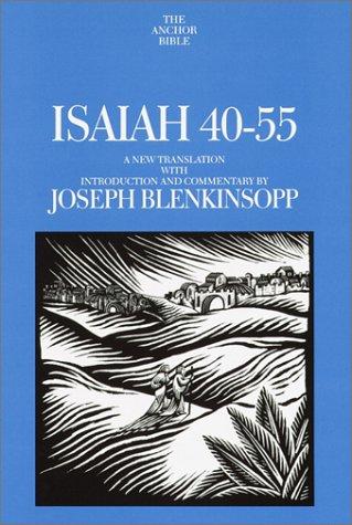 Cover for Isaiah 40-55