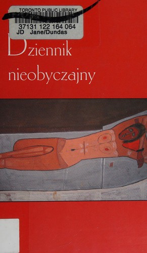Cover for Dziennik nieobyczajny