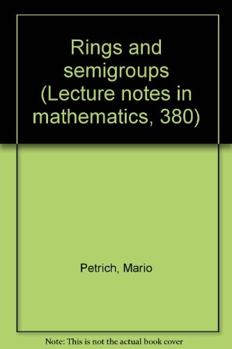 Cover for Rings and semigroups.
