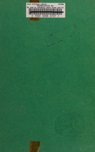 Cover for An End to Chivalry; A Short Novel and Five Stories