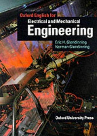 Cover for Oxford English for Electrical and Mechanical Engineering