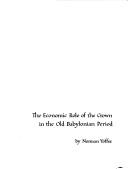 Cover for The economic role of the crown in the old Babylonian period