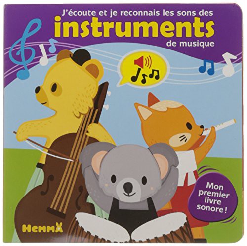 Cover for J'écoute et je reconnais les sons des instruments de musique