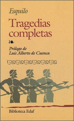 Cover for Tragedias Completas