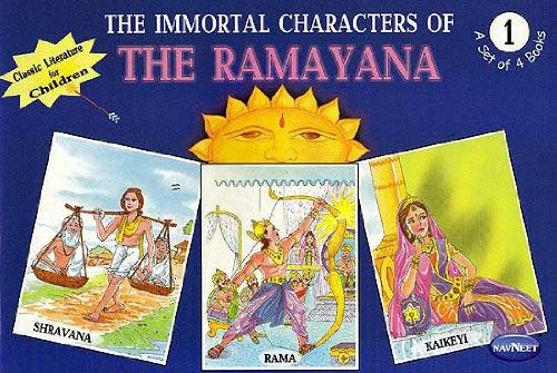 Cover for The Immortal characters of The Ramayana