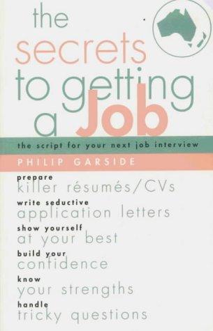 Cover for The Secrets to Getting a Job