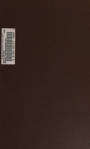 Cover for English wits.