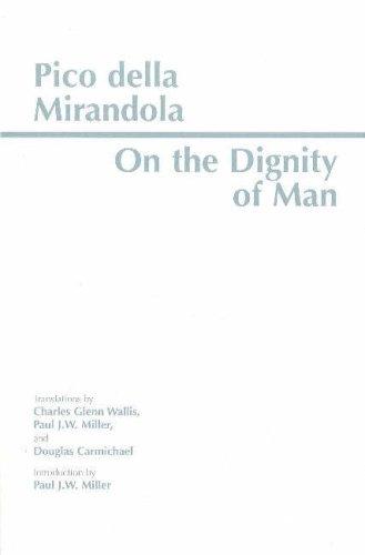 Cover for On the dignity of man