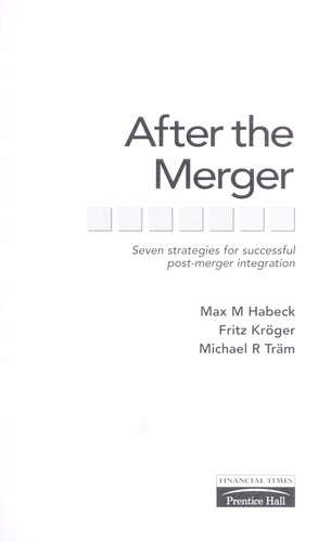 Cover for After the merger