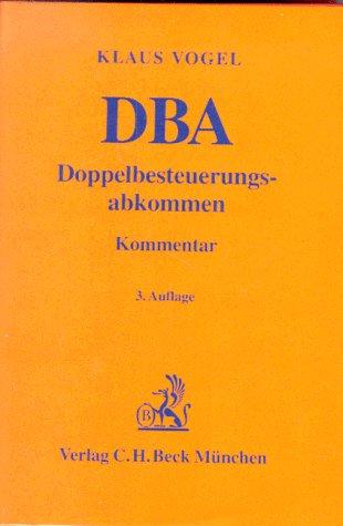Cover for Doppelbesteuerungsabkommen der Bundesrepublik Deutschland auf dem Gebiet der Steuern vom Einkommen und Vermögen